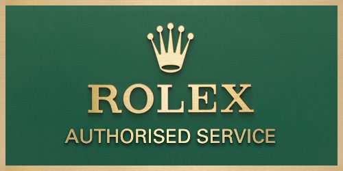 Rolex official retailer plaque